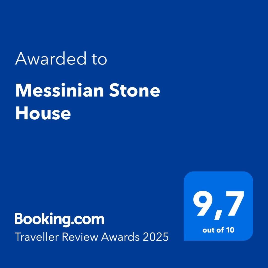 Messinian Stone House Villa ภายนอก รูปภาพ